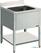 Diamond Spoeltafel met 1 Kuip - L711-D 1