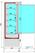 Diamond Gekoeld Wandmeubel, Zelfbediening, Klapdeuren - FULL BLACK - LML09-F5 2