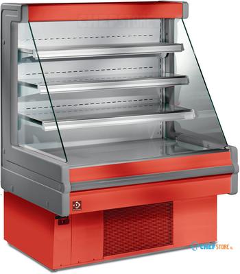 Gekoeld Wandmeubel Geforceerd | B=150cm | Rood | Mandy Plus | Diamond | MN15B-B1/R2 1