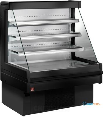 Gekoeld Wandmeubel Geforceerd | B=150cm | Zwart | Mandy Plus | Diamond | MN15B-B5/R2 1