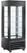 Diamond FULL Glazen Vitrine" 440 Liter 5 Glazen Niveaus Geventileerd ZWART - MAX/507-CB 1
