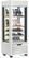 Diamond FULL Glazen Vitrine" 440 Liter 1 Niveau + 2 Planken Geventileerd WINE WIT - MAX/507-VW2 2