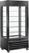 Diamond FULL Glazen Vitrine" 600 Lt. 5 Glazen Niveaus Geventileerd ZWART - MAX/609-BB 1