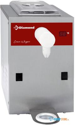 Slagroomtoestel In R.V.S., Kuip 2 L. | Diamond | MCV/2 1