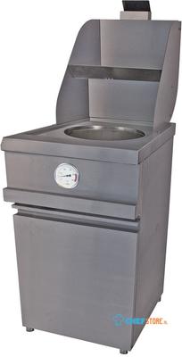 Diamond MECA-FRYER/1B Gasfriteuse HEAVY DUTY, 1 ronde kuip, mechanisch