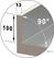 Diamond Koelwerkbank, Geforceerd, 4 deuren GN 1/1 (550 Lit.) - MR4/R2-BA 3