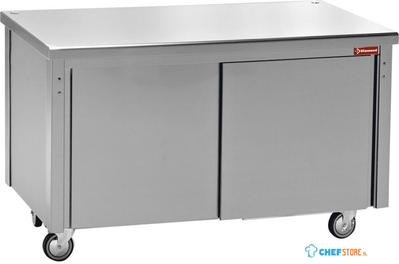 Diamond Neutraal kastelement, klapdeuren 3x GN 1/1 | NA12 1