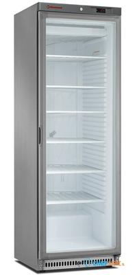 Diamond Statische Diepvrieskast, Glazen Deur, 400 Liter. RVS - NFT402-R2X/G 1