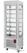 Panoramische Vriesvitrine geforceerd | 360L, 5 Roosters | R290, milieuvriendelijk | -5°C / -20°C | RVS | Diamond SNE/GB-A5-R2 1