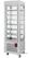 Panoramische Vriesvitrine statisch | 360L, 5 Roosters | R290, milieuvriendelijk | -5°C / -18°C | RVS | Diamond SNE/SB-A5-R2 1