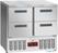 Diamond Koelwerkbank 4x 1/2 Laden GN 1/1 - SA26/C4 1