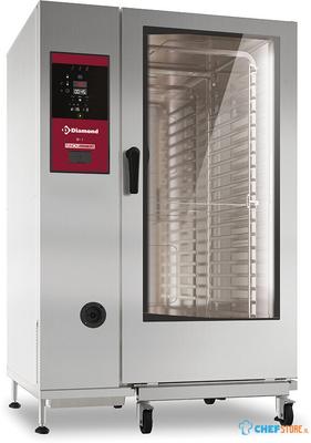 Electrische Oven Directe Stoom En Convectie, 20xgn2/1+cleaning, Diamond SDE/XC-22-230V/3- 1