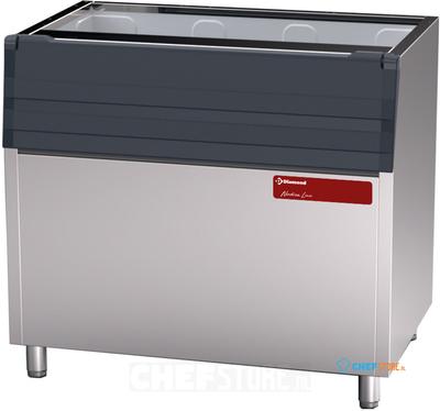 Diamond Opslagbak van 350 kg, voor volle ijsblokjes | STORE350/30 1