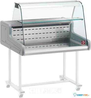 Koeltoogvitrine Met Gebogen Frontglas | Diamond | SUP15-ZC/R2 1