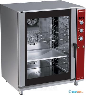 Elektrische Conventie Oven 10x En (gn) Met Automatische Bevochtiger, Diamond PFE-102/S 1