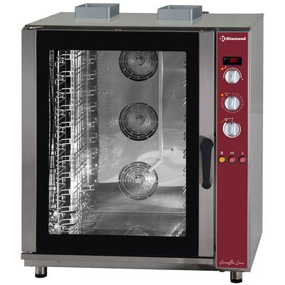Diamond PFG-111/S Convectie oven op gas, 11x EN(GN) automatische bevochtiger 1