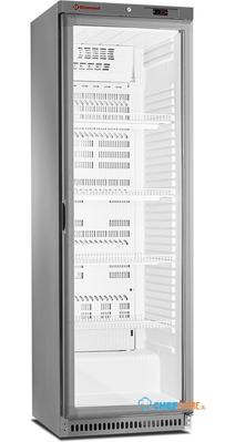 Diamond Koelkast Geventileerd, Glazen Deur, 400 Liter. RVS - PFV402-R6X/G 1