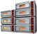 Elektrische pizza oven | Kamer (2+3 kW) | 660x430xh100mm | PIZZA-QUICK/66-43 | Diamond 2