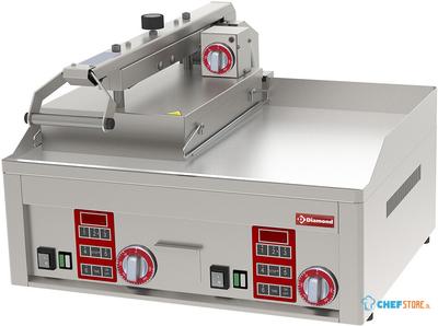 Diamond Gladde Verchroomde Clam Grill 3x 230/1V - PLC61/A9 1