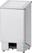 Inox vuilbak | met pedaal | deksel met vijzel | 60 liter | PPX-60 | Diamond 1