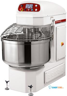 Diamond Automatische bakkerstrog spiraal, 2 snel., 2 timers, 2 motoren, 130 Kg. | PSB-132MI/2V 1
