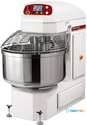 Diamond Automatische bakkerstrog met spiraal, 2 snel., 2 timers, 2 motoren, 60 Kg. | PSB-62MI/2V 1