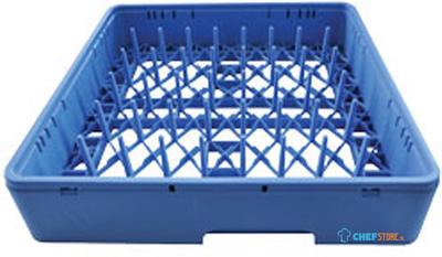 Diamond Korf voor 18 borden Ø 240 mm - polypropyleen WR-LV50-M | PT-50/D 1