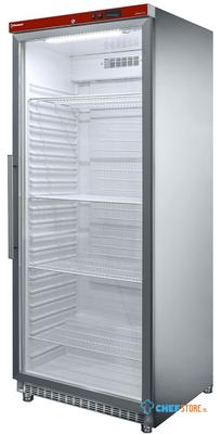Diamond | 600 liter | 1 deurs | 2/1 GN | RVS | PV600X/G-R6 | Koelkast glazendeur 1