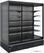 Diamond Gekoeld Wandmeubel, Zelfbediening, Klapdeuren - FULL BLACK - RNP26-U5 1