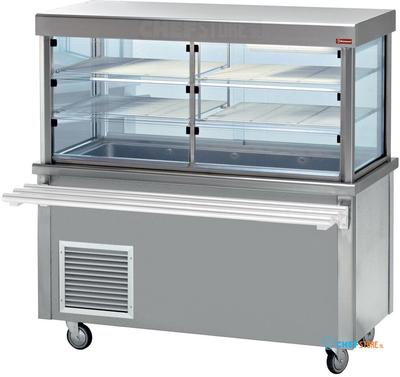 Element Vitrine En Gekoelde Kuip op Gekoelde Kast - Diamond RCAV15-R2 1