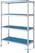 Diamond Lineaire rek in aluminium GN 4 niveau's | RLA/075-4/EF 1