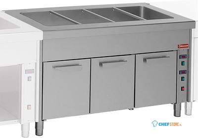 Diamond Bain-marie element op warmkast 4x GN 1/1 | S80/BC15 1