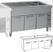 Diamond Bain-marie element op warmkast 2x 3 GN 1/1 | S80/BC23/2 1