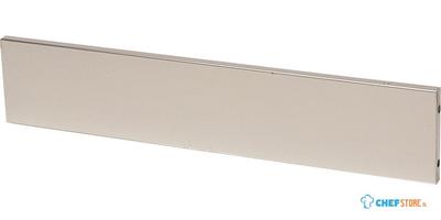 Diamond Zijdelingse plint in R.V.S. | S80/PL8 1
