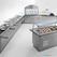 Element met Gekoelde Kuip op Open Kast 3x GN1/1 - Diamond S80/RCT12-R2 2