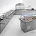 Diamond Element met ondiepe kuip op open kast 6x GN1/1 | S80/RPT23 3