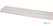 Diamond Bovenste en middelste schap gebogen bovenbouw, in gehard glas. | S80/V8 1