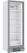 Diverso By Diamond Negatieve Geventileerde Vitrine 382 Liter - 5 Vaste Niveaus - WIT - WR-39CS-WN 1