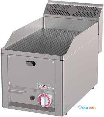 Diverso By Diamond Geribbelde Gas Kookplaat -Top - WR-GPRS-24 1