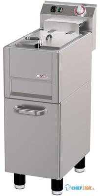 Diverso By Diamond Elektrische Friteuse 13 Liter op Meubel, met Afvoer - WR-EF13-28 1