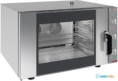 Elektrische Oven Stoom-Convectie - 4x GN 1/1 Of 600x400 Mm - Diverso by Diamond WR-FCV4-MC 1