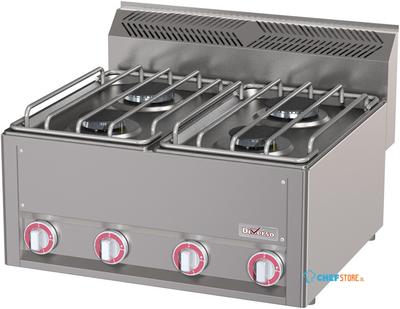 Diverso By Diamond Gasfornuis 4 Branders, -Top - WR-G4FT-16 1