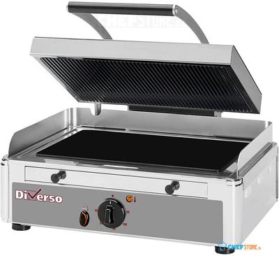 Diverso By Diamond Grill Panini MEDIUM Vitrokeramisch - WR-MGVE-45 1