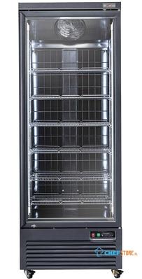 Diverso By Diamond Verticale Vrieskastvitrine, 560 Liter - ZWART - WR-NV56-1B 1