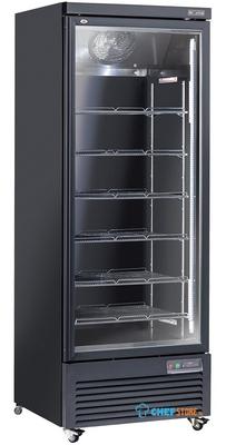 Diverso By Diamond Verticale Koelkastvitrine, 1 Deur, 615 Liter - ZWART - WR-VP56-1B 1