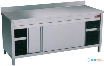 Tafel Op Kast - Schuifdeuren + Ob    - Diamond TA127A/U 1