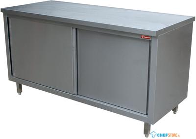 Tafel Op Kast Met 2 Schuifdeuren | Diamond | TA166/B 1