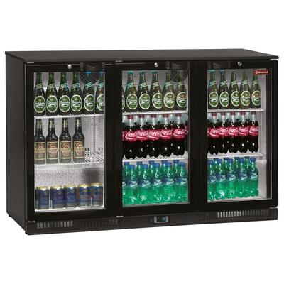 Flessenkoeler - Geforceerd - "Back Bar" - 3 Draaideuren - Diamond TAB3/D-N2 1