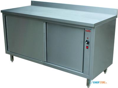 Diamond Warmhoudkast met 2 Schuifdeuren, Muraal - TE127/B-D 1