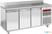 Diamond " Wand " diepvriestafel, Geforceerd, 3 deuren GN 1/1, 405 liter | TG3B/HA-R2